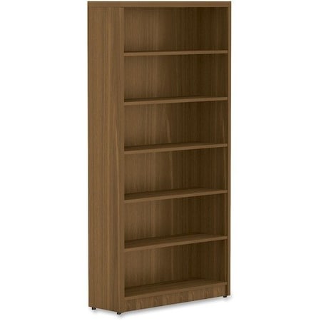Lorell BOOKSHELF, 1.5 TOP, 6SLF, WAL LLR34315